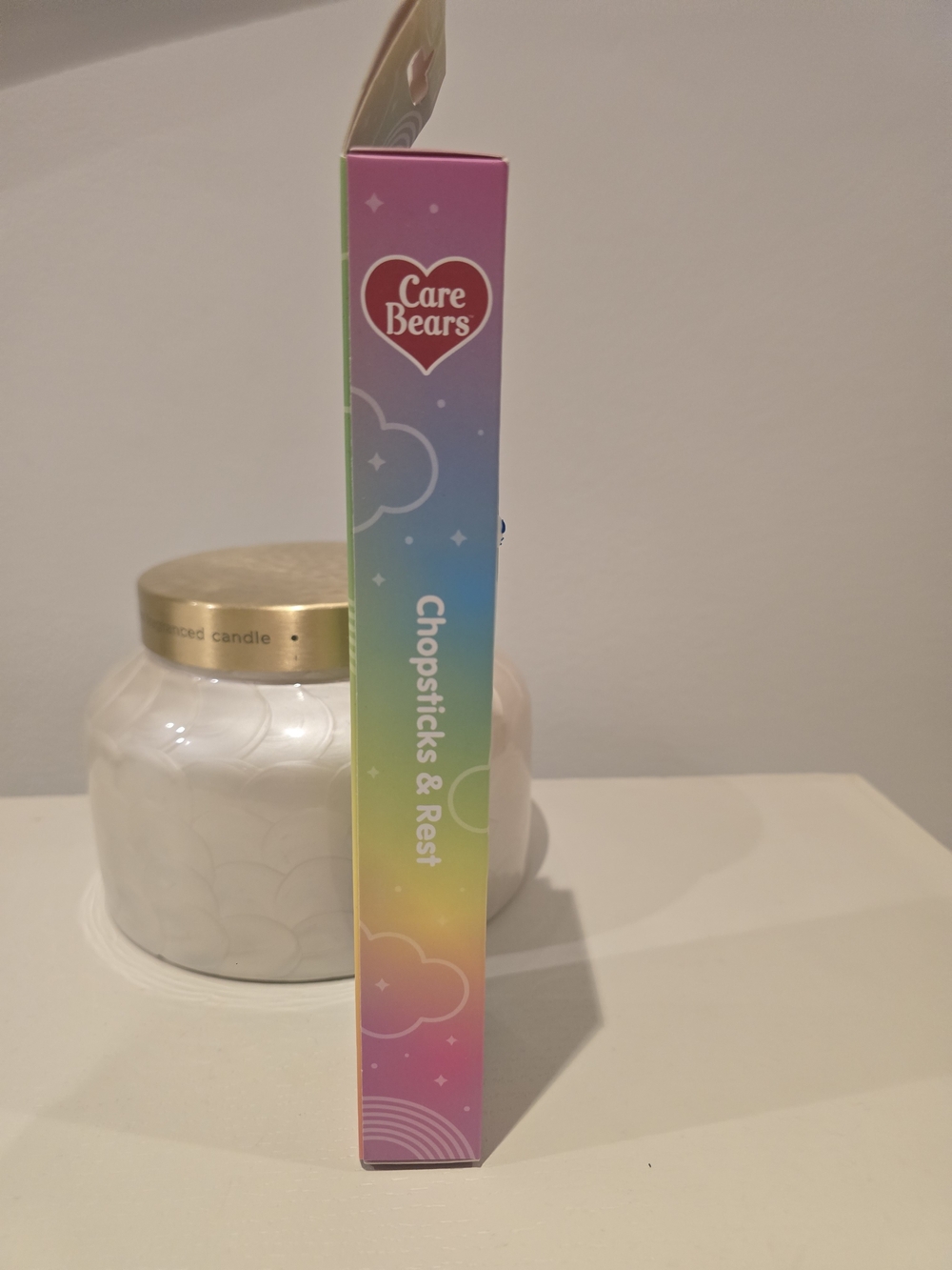 Care Bears Pastel Blue & Teal Chopsticks with Bear Rest - Picture 5 of 6